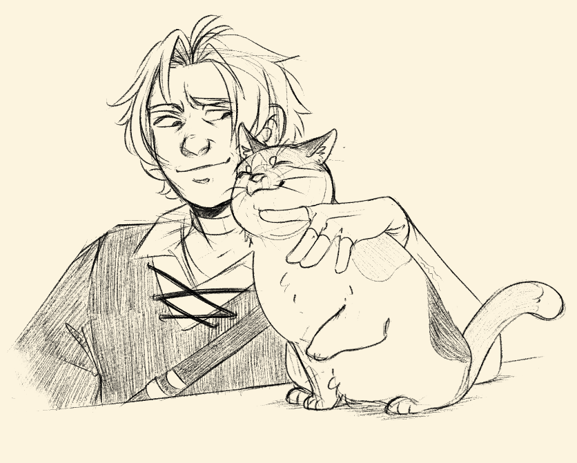 thancred and a little buddy