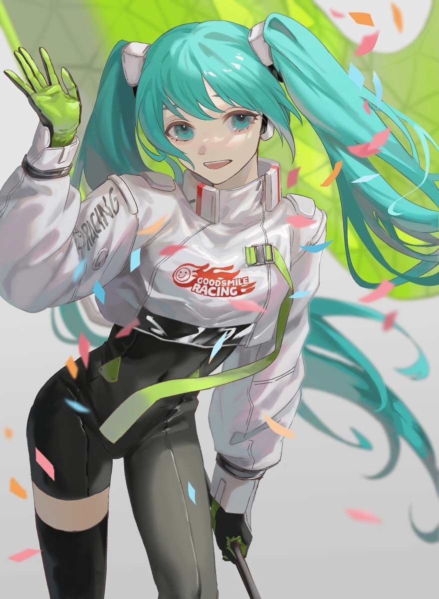 夜色 レーシングミク22 Republished Racing Miku Miku Hatsune Miku Vocaloid Anime Girl Artist 夜色 Anime Pop Heart Animepopheart