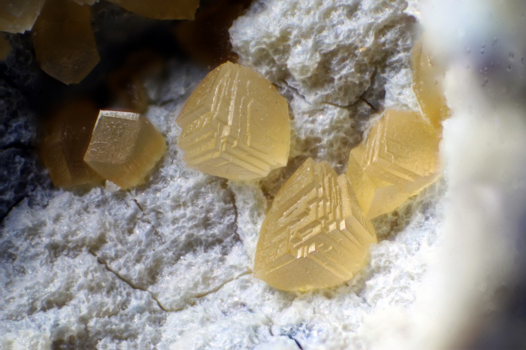 underthescopeminerals:  Magnesite Locality:In den Dellen quarries, Niedermendig,