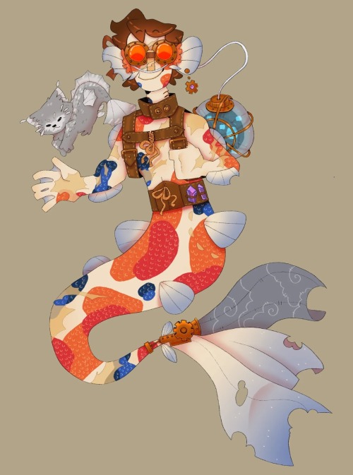 Old Art Of Mermay :D Beef's File Shamefully Got Corrupted But He's On My Instagram