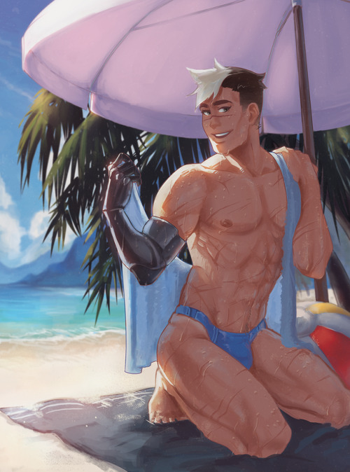 robopuss:i can finally post my pride and joy that is my Shiro pin up entry, I’m so happy to se