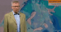 gifaknet:  video:   Finnish Weatherman Presents