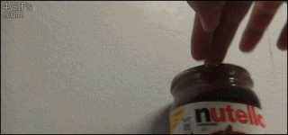 I found a use for something I hate. This could work with peanut butter too, something