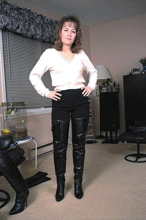 Themolgat Krista From A Long Gone Site Thighboots These Pics Are