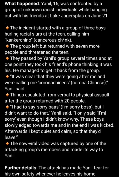 I Want The Perps Arrested And I Want Yanil To Receive All The Help He Needs After This Traumatic And