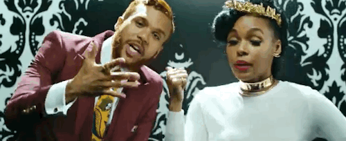 onlyblackgirl:  candxcepatton:  Jidenna and Janelle in Jidenna’s “Classic man (remix)” video x  both baes 