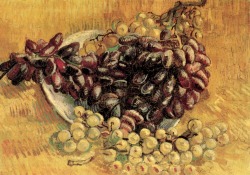 vincentvangogh-art:  Still Life with Grapes,