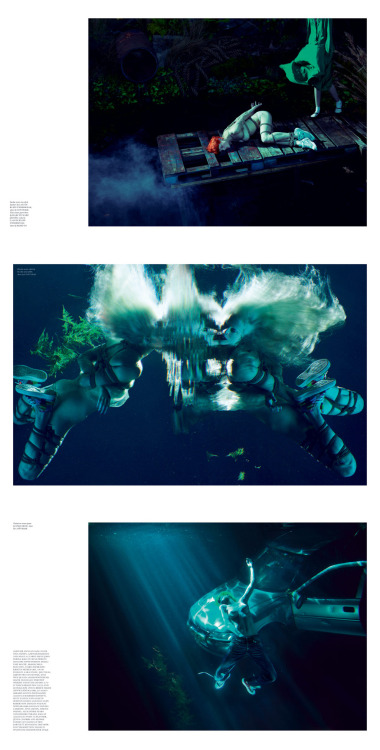 What Lies Beneath; Paul Boche, Mariacarla Boscono, Saskia De Brauw, Kristen McMenamy, Anais Pouliot,