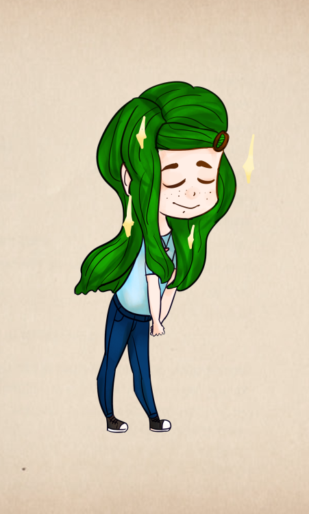 cynnie-d: Michael looks absolutely fantastic in those wigs! It would wrong not to draw him in them!