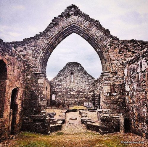 irisharchaeology: Inside the ruins of Ardmore Cathedral, Co. Waterford, Ireland 
