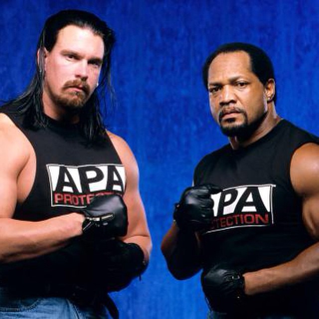 Hey @rish01 are we like this or&hellip; #wrestling #wwf #wwe #theacolytes #apa