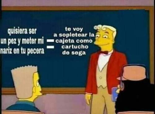 Memes de Los Simpsons en español en Facebook http://bit.ly/2pe8OpA