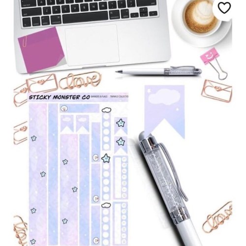 Washi Strips sticker sheet from the Twinkle Collection. See the whole collection. Link in bio. Inclu