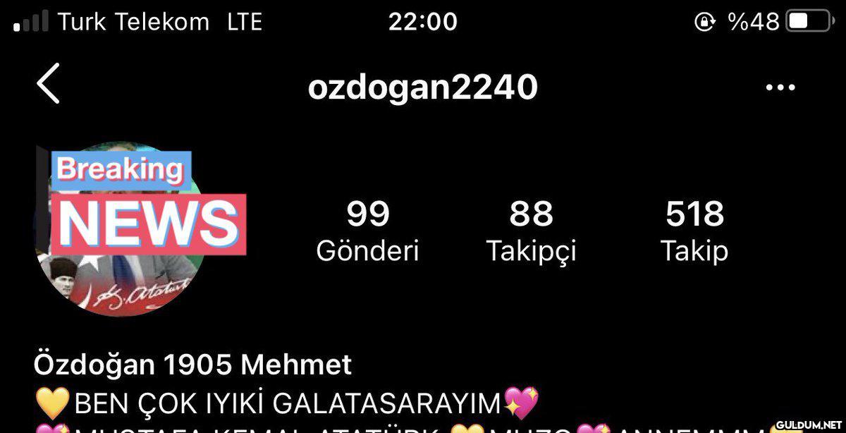 oll Turk Telekom LTE 22:00...