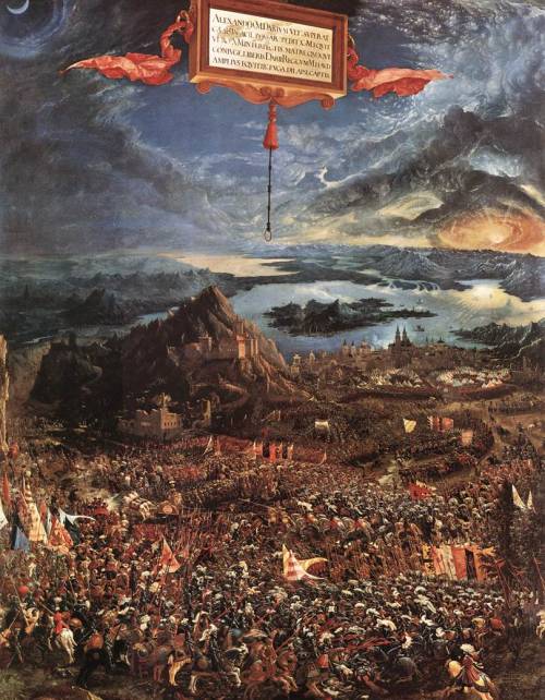 Altdorfer: The Battle of Alexander the Great (1529)