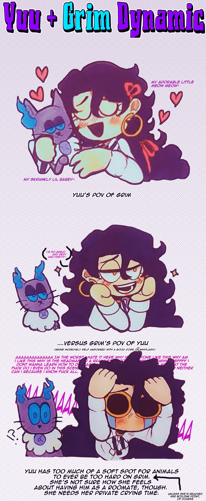 Did I Shove All My Tiny Trad Doodles Into One Low Quality Comic For Funsies? Yes. Yes I Did :)) I May