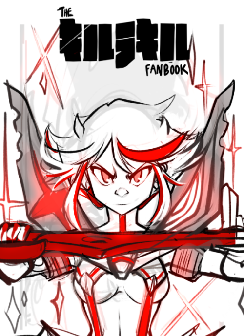 klkzine:  There is 1 month left until the submission deadline, which is very exciting/daunting!! 10th January 2015, mark it on your calendar and be sure to email me if issues do arise asap.Anyhow here’s the sketch for the Ryuko (standard) cover for