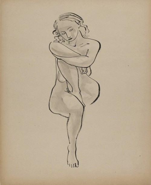 Isamu Noguchi (Japanese, 1904–1988). Figure Study, ca. 1933.