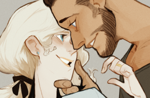 Odile &amp; Luca Trevino || Blue Iris || Tender“There’s an ease of pain when he