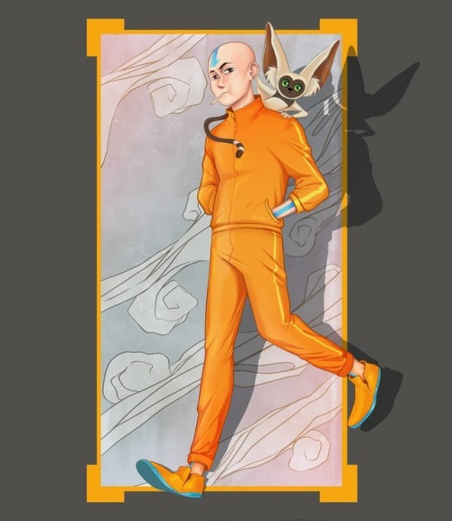 &hellip;#avatarthelastairbender #avatarlaleyendadeaang #avataraang #aang #cartoon #fanart #photo