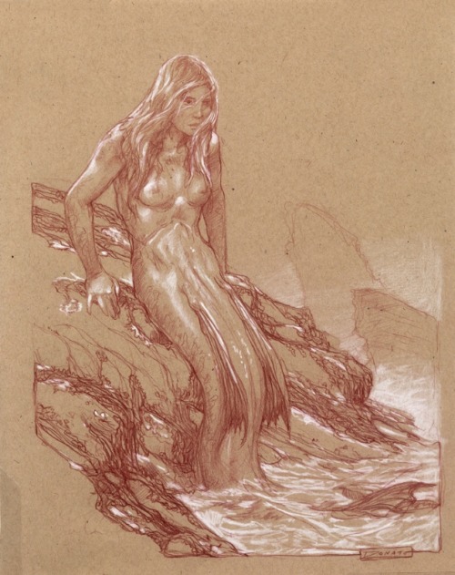 fish-tails-siren-scales:Donato Giancola