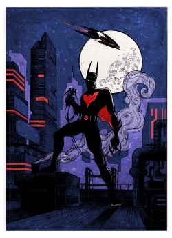 bakednate: Batman Beyond poster designed by Matthew Vidalis Available here! 