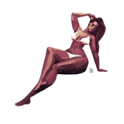 Inspired by gorgeous model Ashley Graham @theashleygraham #ashleygraham #curves #curvy #sexy #bikini