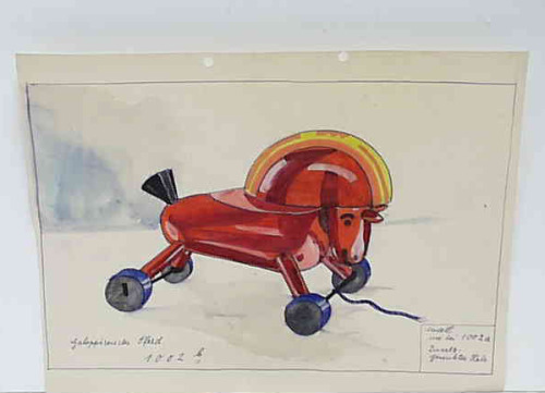 Georg Weidenbacher, toy design, 1924-28. Germany. Spielzeugmuseum Nürnberg. Via europeana.