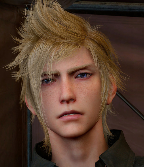 metapoodle:  Gladio, Prompto and Ignis’ faces while Cid is telling Noctis: “Remember, those ain’t your bodyguards, they’re your brothers.” (at the close of chapter 8)