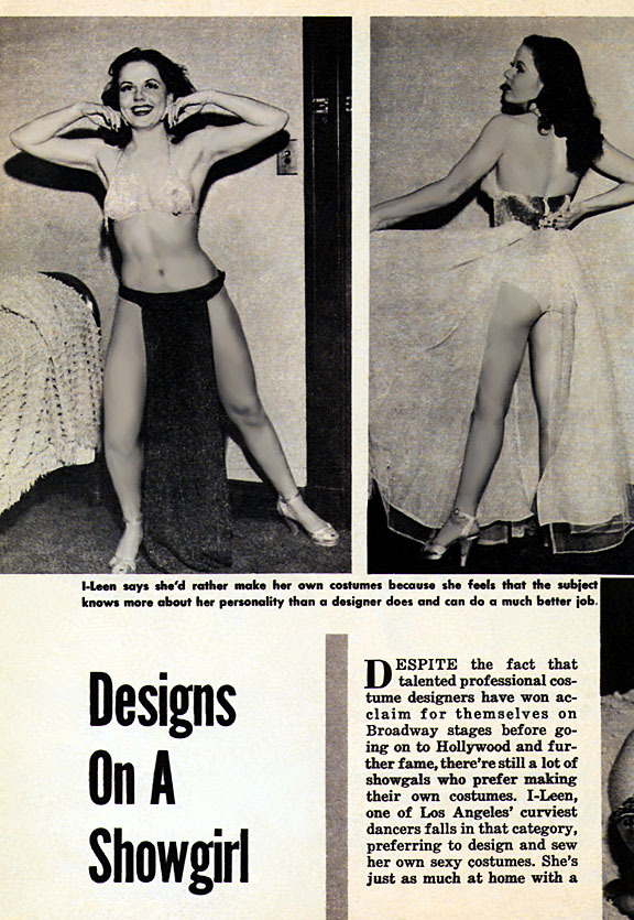  Designs On A Showgirl   &ldquo;Aleene Dupree&rdquo; was the star of the