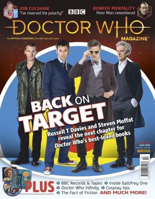 Part Three of my favorite Tenth Doctor/David Tennant-Era Doctor Who Magazine Covers (click for highe