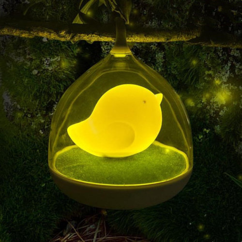 summersunny88:Intelligent  LED Touch Sensor Bird Cage LightUltrasonic Air Freshener Fogger LED Lamp 