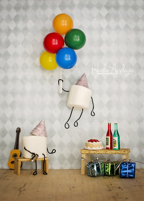 Happy 5th Birthday to my marshmallows! I’ve been creating these little scenes since 2011 and t