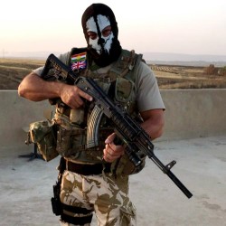 bijikurdistan:  British Peshmerga Soldier