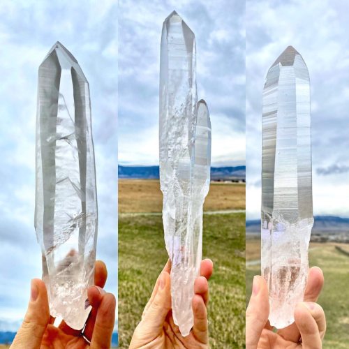 Beautiful Natural Lemurian Seed Crystals. Dreams do come true ✨ Join us April 30th &amp; May 1st