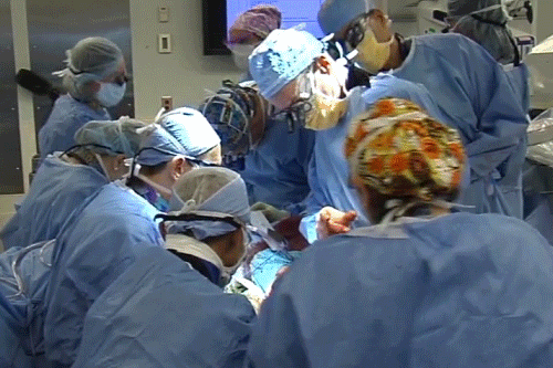 skunkbear:Think about the centuries of medical advances that made this surgery possible. Think about the amazing machinery of our bodies — the bones that can knit together, the heart that can pump blood through foreign veins. Doctors say Will’s nerves