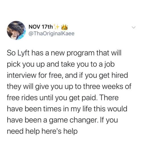 resplendentgoldenwings:The jobs access program is real.