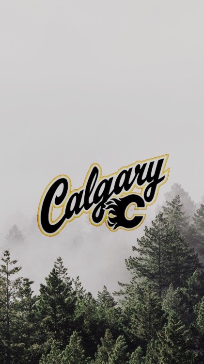 Calgary Flames logo + nature /requested by @onedirectionlovesmuh/