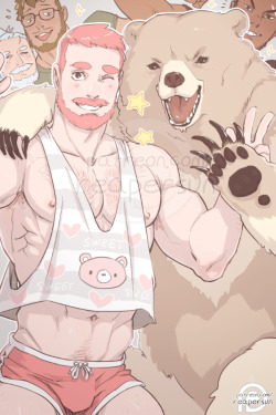 reapersun:  Support me on Patreon =&gt; Reapersun on PatreonHey it’s Sweet Bear and Sour Bear!! I’ve just started a comic for these guys on my 6$ comic tier this month; it’s silly and chibi style so plz don’t expect hot bara’s fucking in it