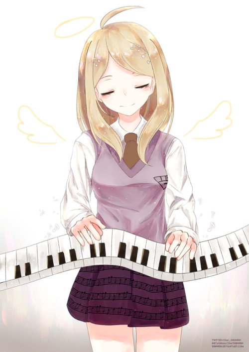 Kaede Akamatsu is an angeledit: since this is getting a lot of notes, check out my commissions if yo