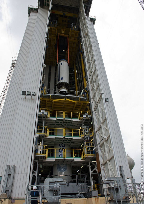 for-all-mankind:  In approximately fifteen minutes, a Vega rocket will launch from