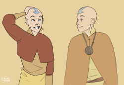 fire-lord-frowny:  hragon:  Happy 10th anniversary, Avatar. :) When I watch the first episodes I can’t help but marvel at how they had no idea how much they were going to grow. I wanted to draw Sokka too but I ran out of time. Sorry, Sokka. :’( EDIT: