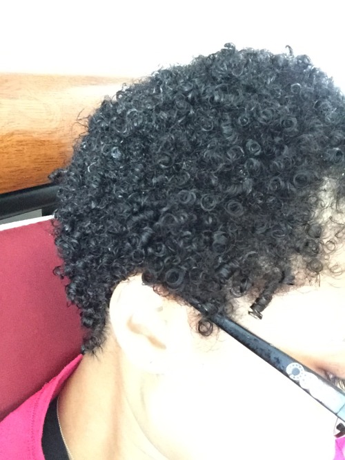 My texture. I am not good with judging where I fit on the hair scale but I guess 3c/4a. I have many 