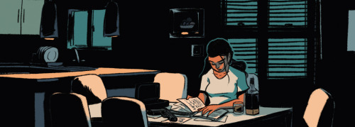 tohdaryl:  Wide shot panels from ‘Outer God’ - a horror comic written by Luc Labelle and illustrated by me.   Outer God unravels the fate of an ill-fated archaeological excavation of a newly discovered pyramid, and the horrors they’ve unleashed