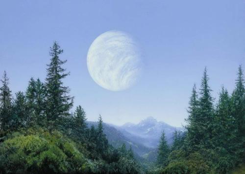 alwaysstarwars:  The extraordinary matte paintings used in the OT (Part 1 of 2) Paintings by Michael Pangrazio, Ralph McQuarrie and other talented LFL artists. 