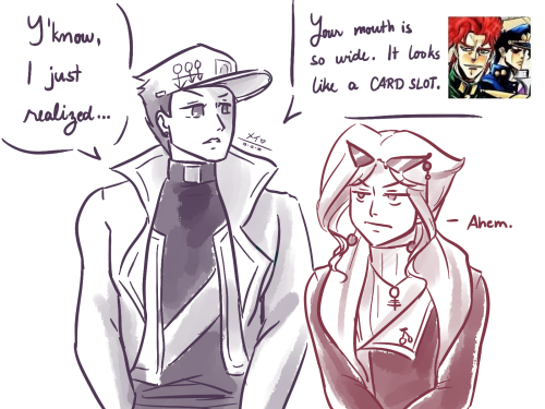 meii-jasmine: Jotaro is now asking the SPW Foundation if Kak is accepting credit cardsft. Part 4 Jot