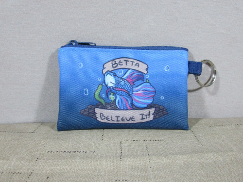 vanridraws:Announcing a new addition to my Etsy shop~The latest member of the ‘Betta Believe I