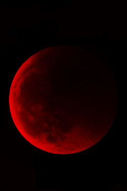  Red Moon, Lunar Eclipse on México, April 14th 15th 2014. 