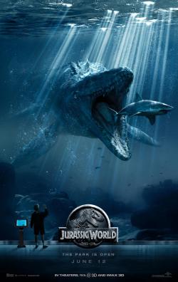 jurassiraptor:Two of three new Jurassic World posters. The third will be revealed tomorrow, and new trailer released on Monday.