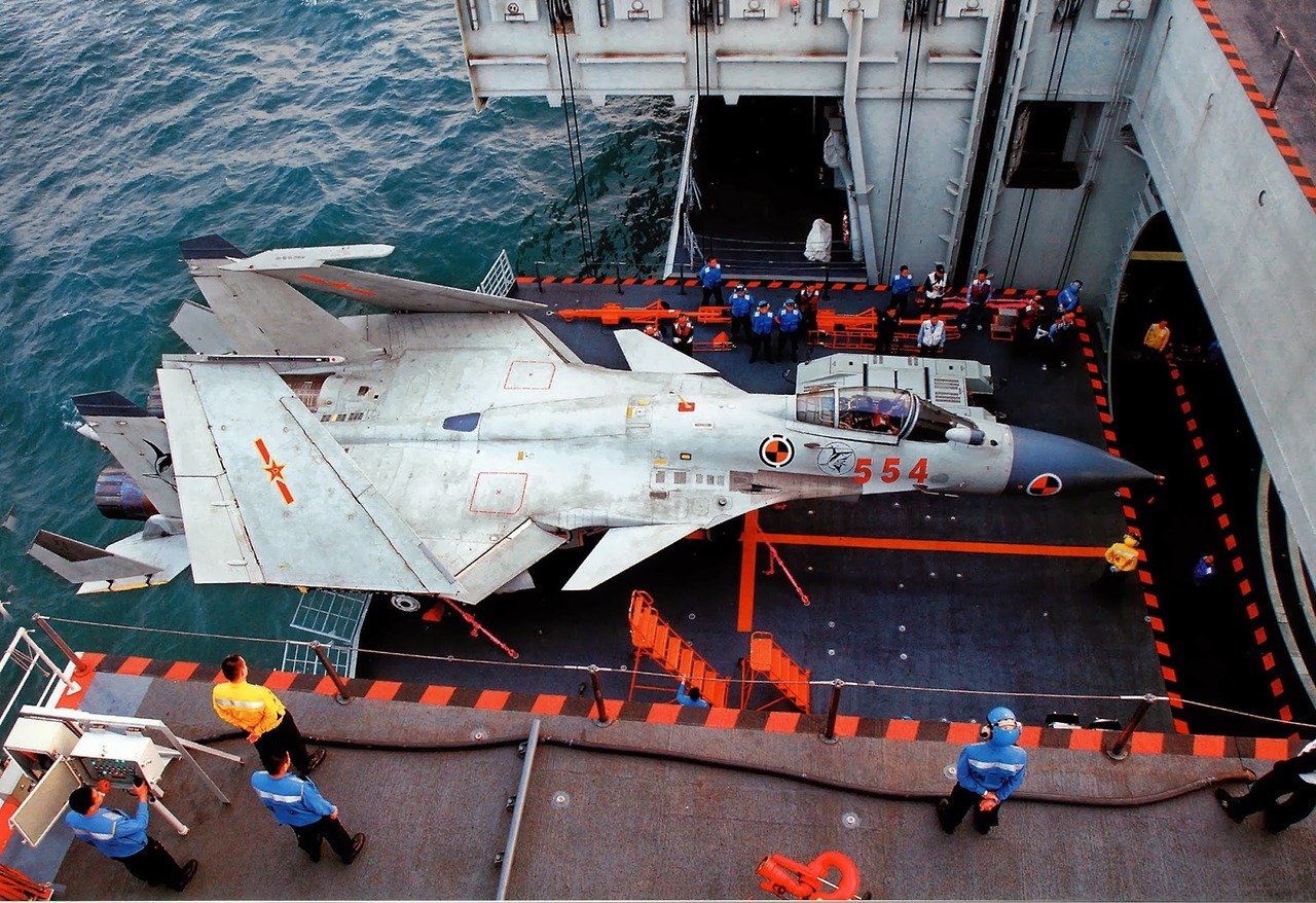 dannikingg:  Chinese J-15 Flying Shark Carrier Borne Naval Fighter Jet which can